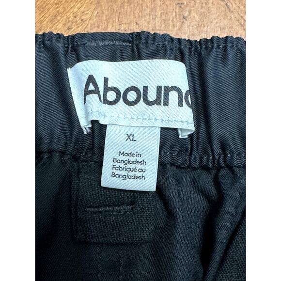 Abound Men's Black Elastic Waist Button/Zip Closure Pockets XL NWT - Picture 7 of 8